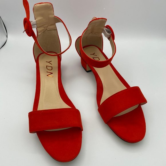 YDN Shoes - ❤Sold❤omfy Open Toe Ankle Strap Summer Sandals Red